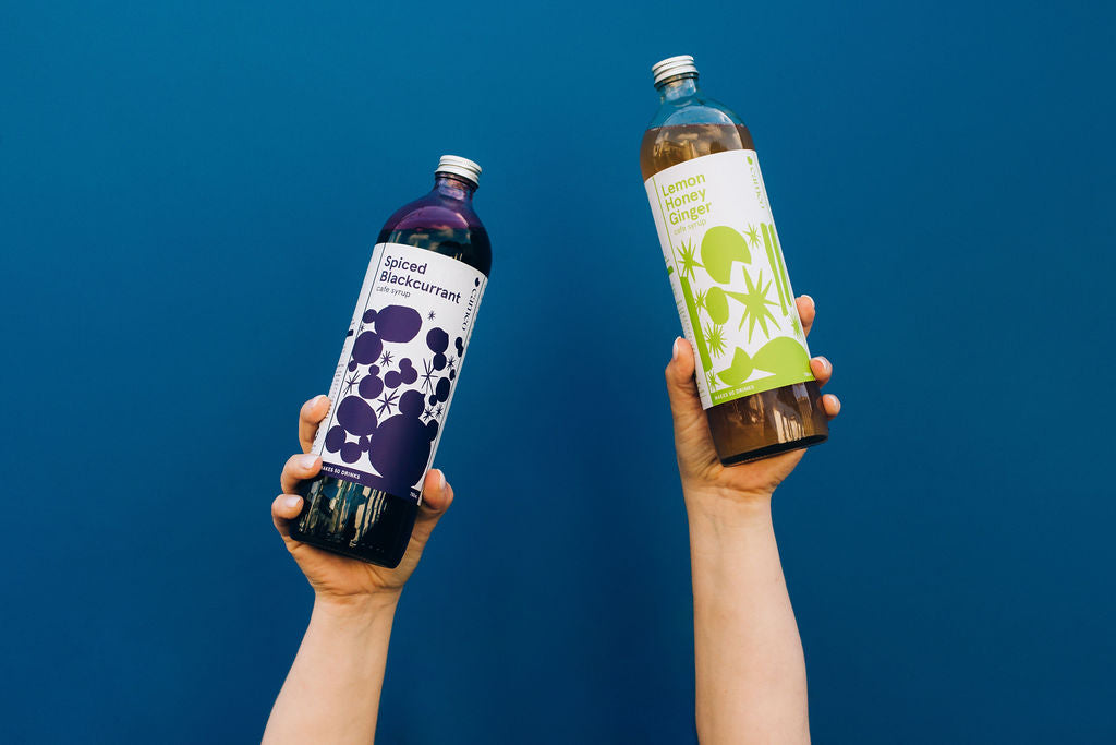 Cameo Cafe Syrups Spiced Blackcurrant & Lemon Honey Ginger Cafe Syrup
