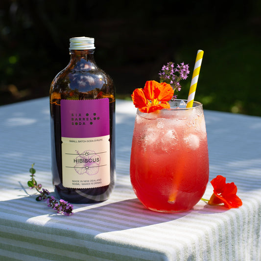 Spiced Hibiscus Fizz
