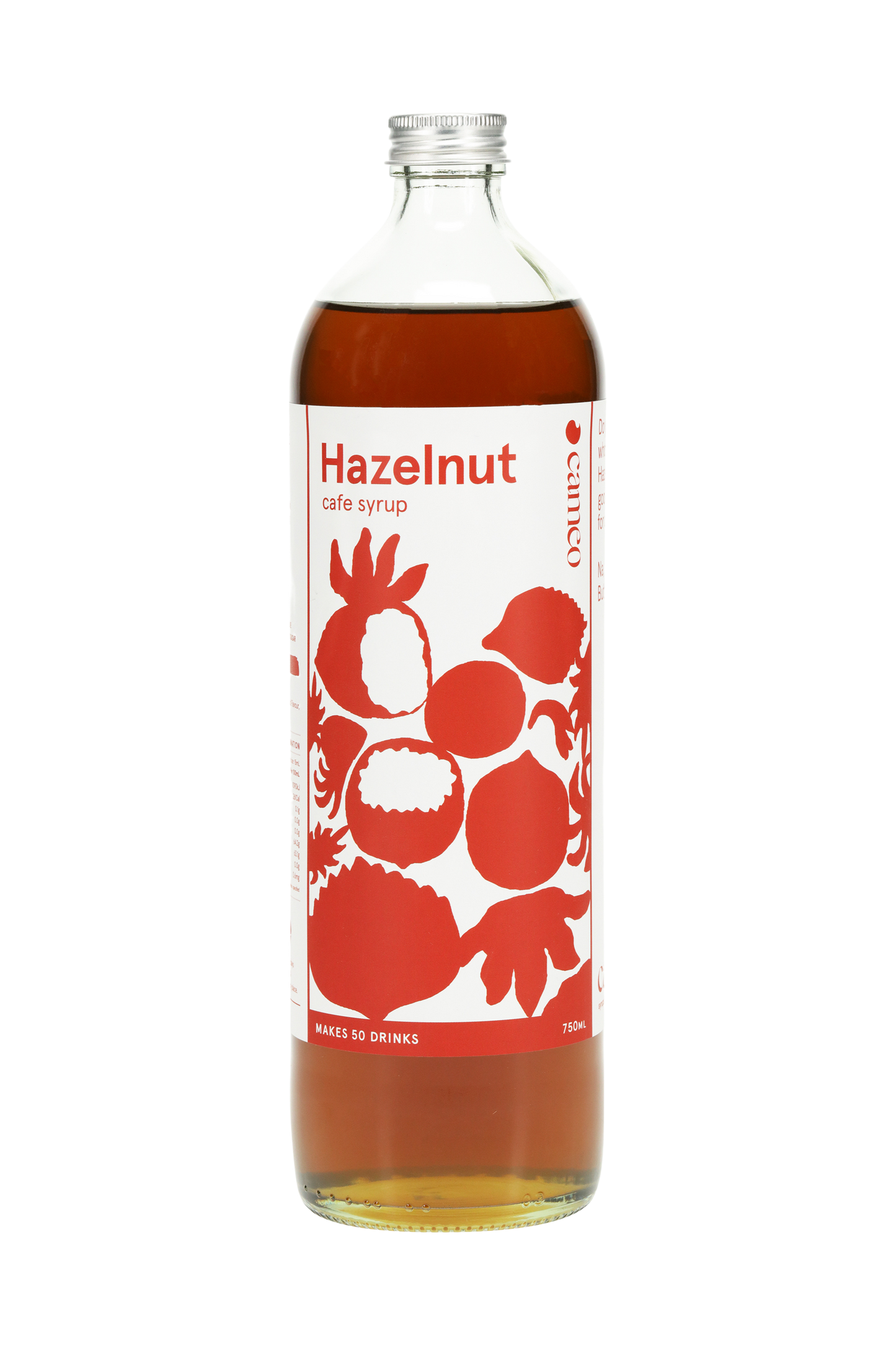 HAZELNUT SYRUP 750ML